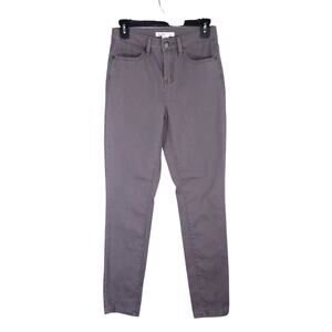 BCBGeneration Jeans Womens 26 Waist Gray Stretch Denim Skinny Leg High Rise bcbg